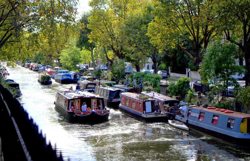 Boat Ride in Little Venice