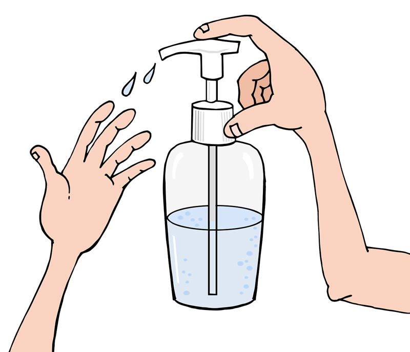 Hand Sanitizer Won't Kill Germs