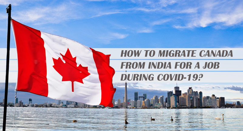 HOW TO MIGRATE CANADA FROM INDIA FOR A JOB DURING COVID-19?