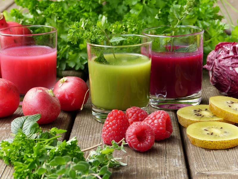 Vegetable Fruit Smoothies