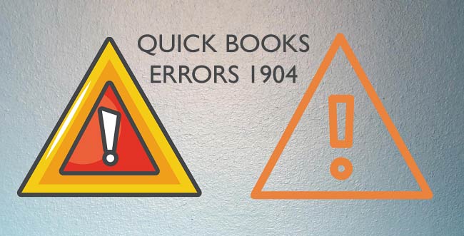 QuickBooks Error 1904