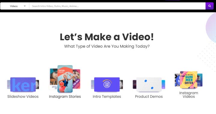 Placeit video editor