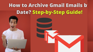 archive gmail emails by date