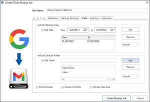 Shoviv G Suite backup 6