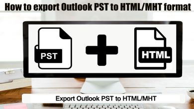 export-Outlook-PST-to-HTML