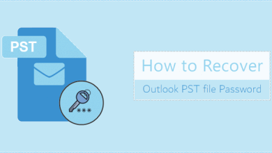 recover Outlook PST password