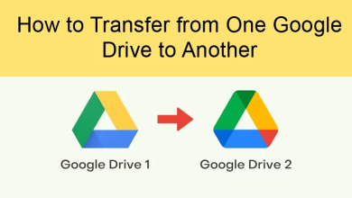 transfer Google Drive to another account