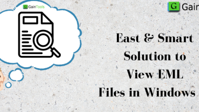 East & Smart Solution to View EML Files in Windows PC