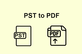 Convert PST to PDF